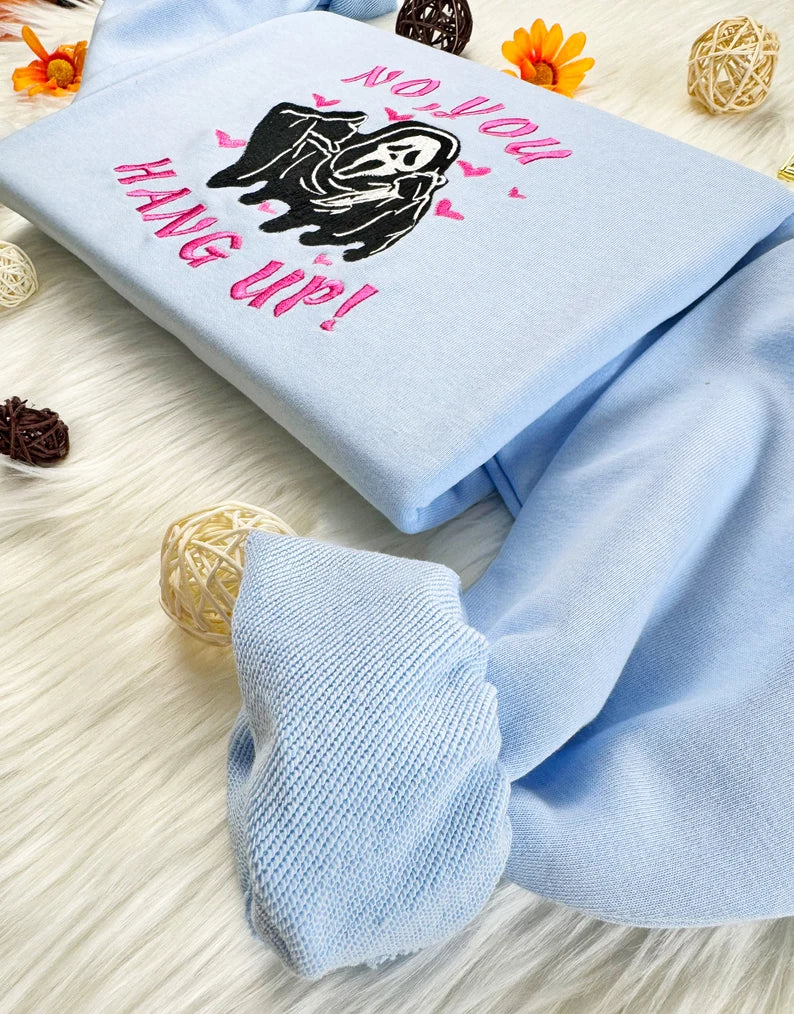 no you hang up ghostface sweatshirt