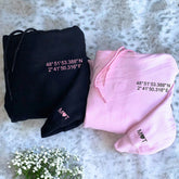 Custom Embroidered Location Hoodies