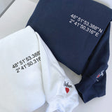 Custom Embroidered Location Hoodies