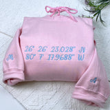 Custom Embroidered Location Hoodies