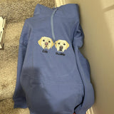 Custom Pet Embroidered Sweatshirt
