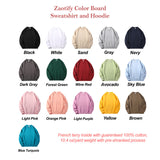 Custom Embroidered Portrait Anniversary Hoodie