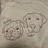 Embroidered Custom Dog Sweatshirt