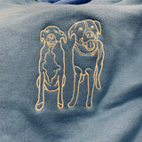 Embroidered Custom Dog Sweatshirt