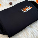 Halloween Spooky Vibe Embroidered Sweatshirt