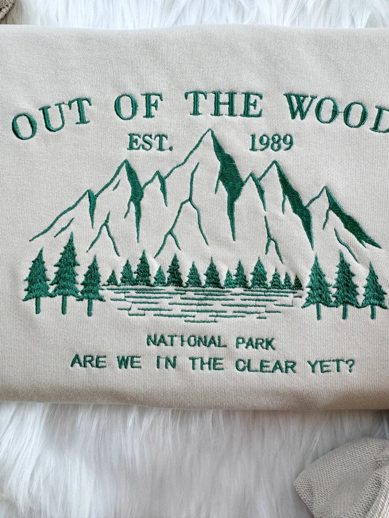 are we in the clear yet embroidery