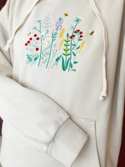 flower hoodie