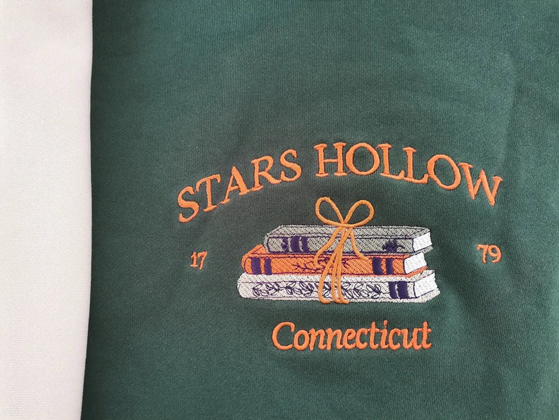 green Stars Hollow Connecticut Sweatshirt