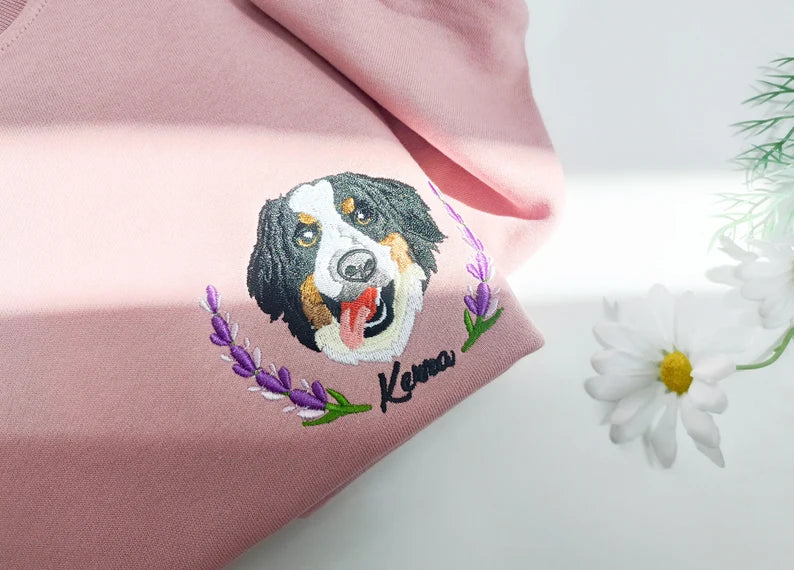 dog face sweatshirt