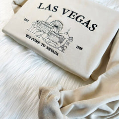 Embroidered Las Vegas Sweatshirt