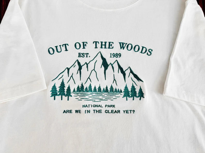 out of the woods embroidery