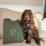 Embroidered Custom Dog Sweatshirt