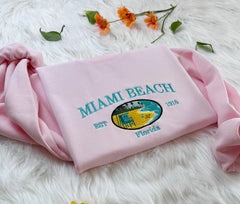 	 miami crewneck sweatshirt