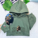 Embroidered Custom DAD Hoodie