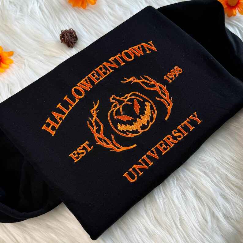 Embroidered Halloweentown University Sweatshirt