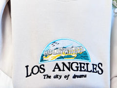 brown los angeles sweatshirt