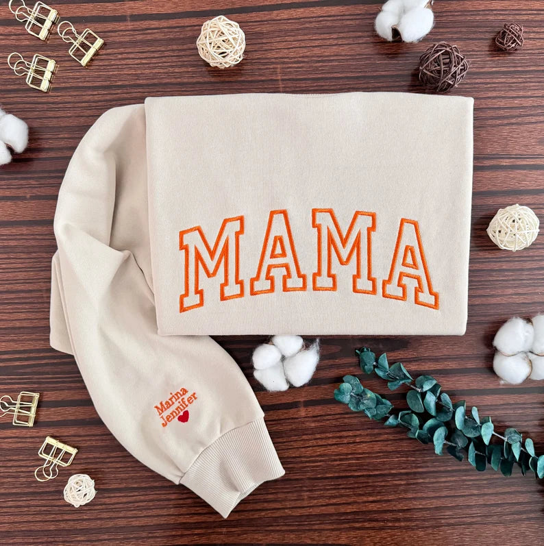 custom mama sweatshirt