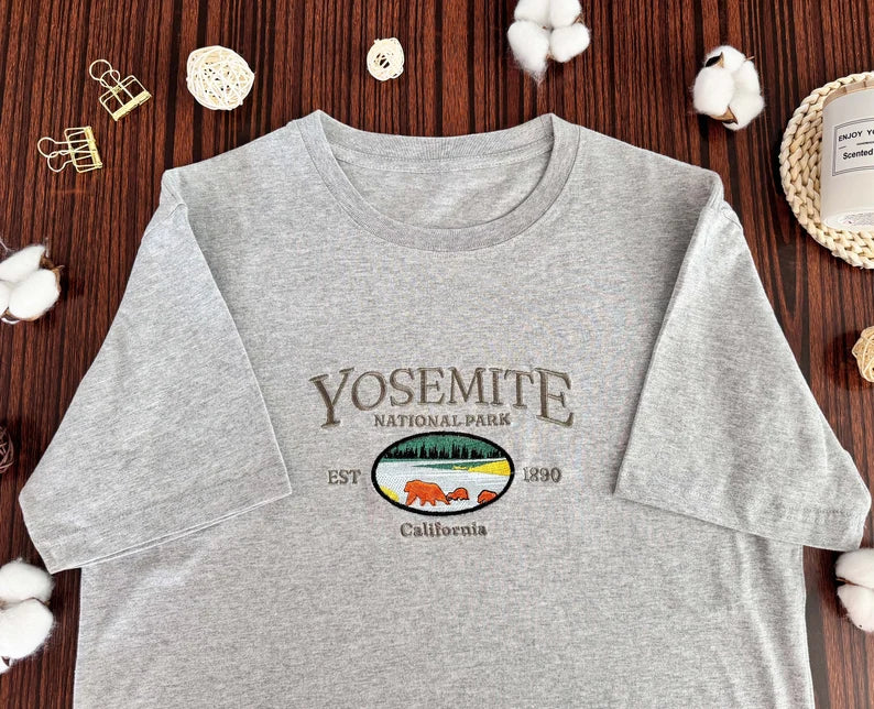 Embroidered National Park Yosemite Shirt