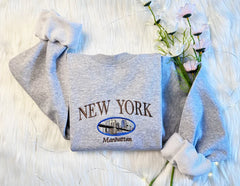 Embroidered New York Sweatshirt