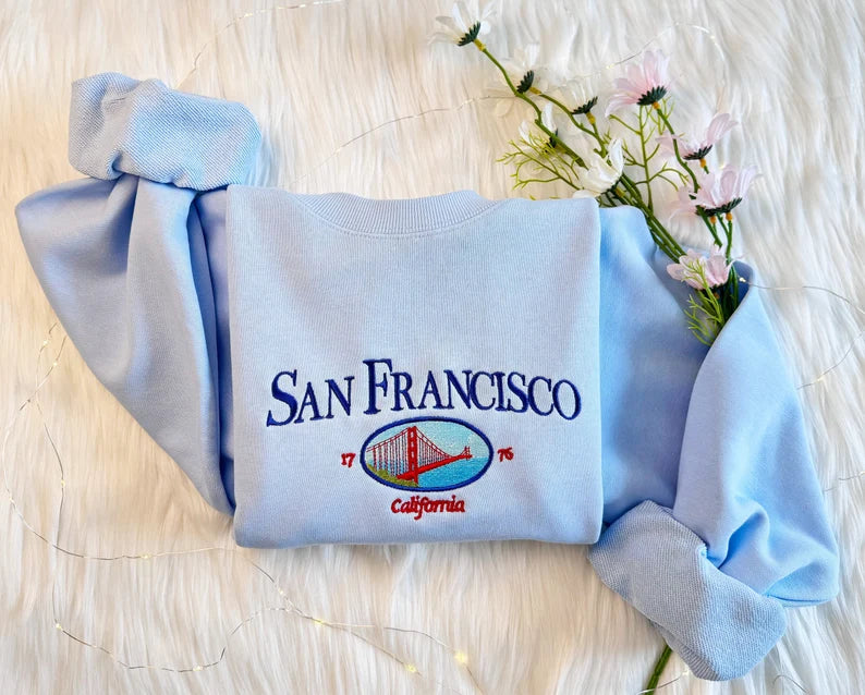 Embroidered San Francisco Sweatshirt