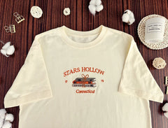 Embroidered Stars Hollow Connecticut Shirt