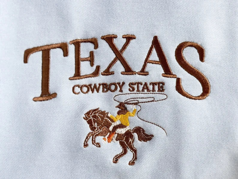 vintage cowboy sweatshirt