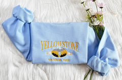 Embroidered Yellowstone National Park Sweatshirt