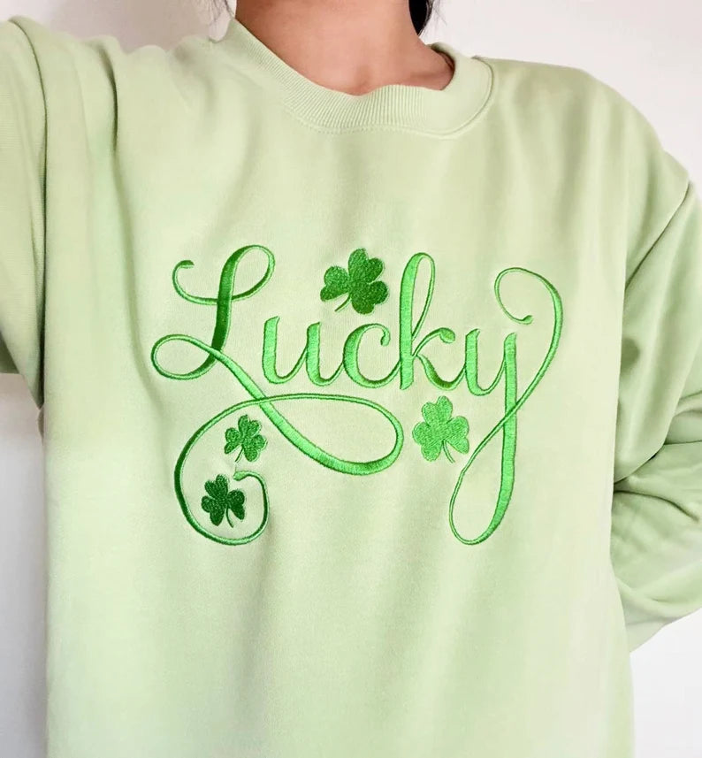 St. Patrick's Day lucky sweatshirt