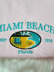 	 the blue pearl miami beach sweatshirt