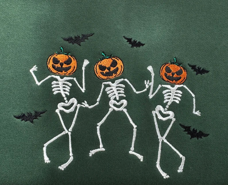 quality skeleton embroideray