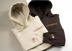 Custom Embroidered Roman Numeral Hoodie