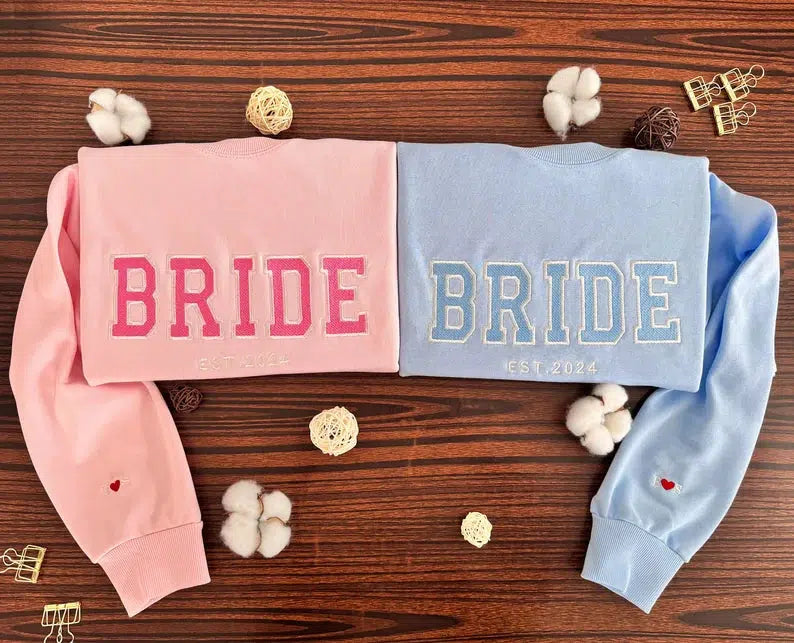 Embroidered Bride Sweatshirt