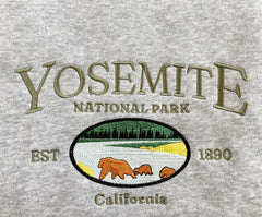 national park yosemite embroidary